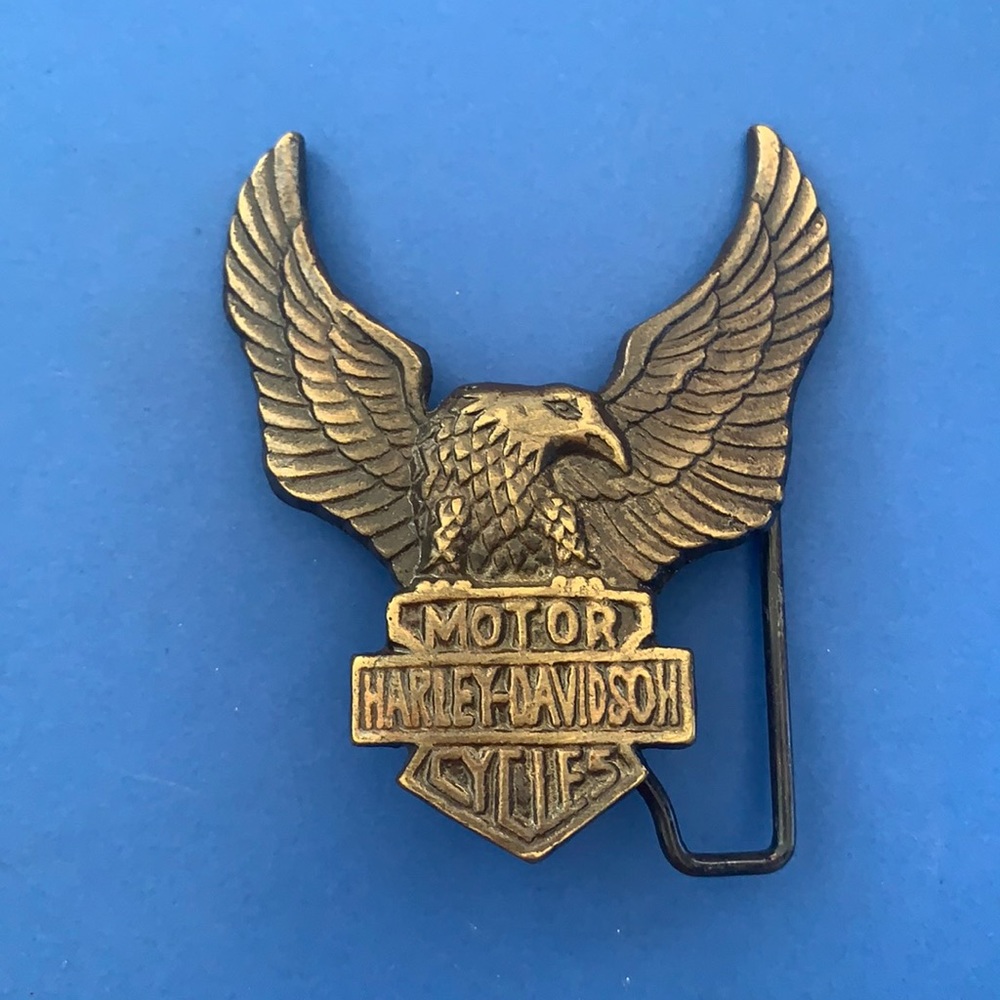 Vintage Harley Davison belt buckle